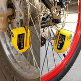 Bicycle Motorcycle Wheel Disc Brake Alarm Lock Aluminum