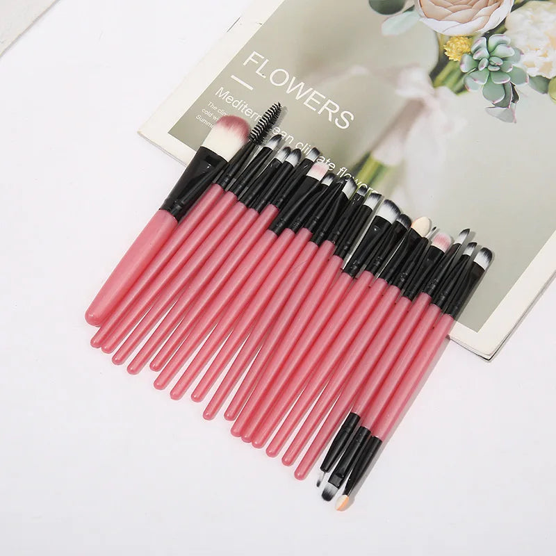 20 PCS Makeup Brush Set Eye Shadow Brush