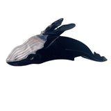 Blue Whale Hair Claw Acetate Hair Clips For