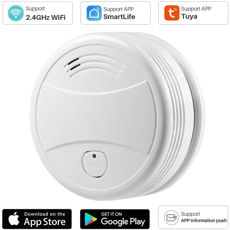 Independent Smoke Detector Sensor Fire Alarm Home Security