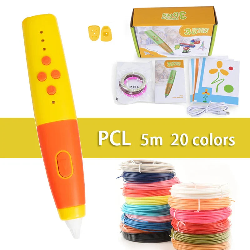 Creative 3D Pen Set for Kids - Perfect