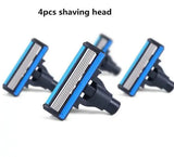 4pcs original Huanxing Men Razor shaver head made