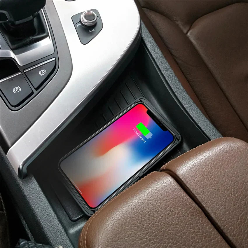 30W Wireless Charger Car Silicone Pad Stand for