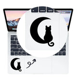 Moon Cat Creative Vinyl Trackpad Decal Laptop Sticker