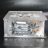 Mini itx computer case Acrylic frosted transparent chassis