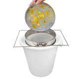 Net Impurity Filter Double sieve strainer Beekeeping Honey