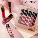 HANDAIYAN Lipstick Set Sexy 4 Colors Lip Gloss