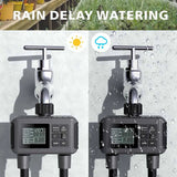 Large Screen Display Irrigation Controller Outdoor 2 Zone