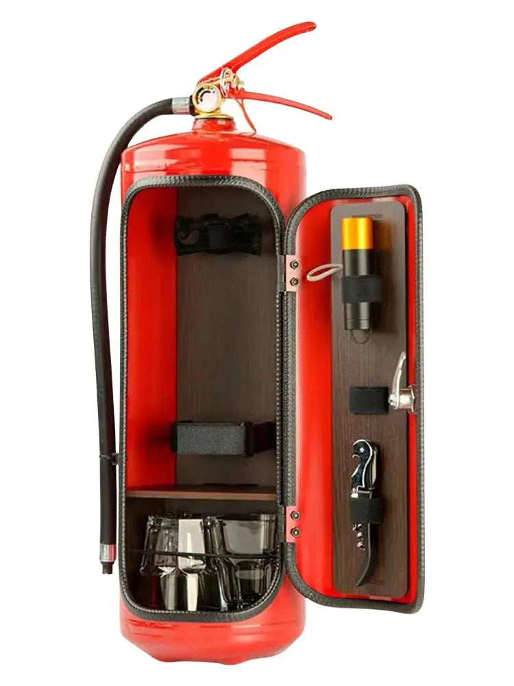 Fire Extinguisher Shape Wine Cabinet Mini Bar