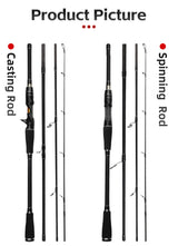 4-section Fishing Rod Travel Rod Carbon Portable Fishing