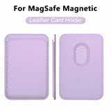 Luxury For Magsafe Magnetic Leather Wallet Case For