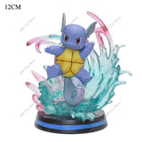 Anime Pokemon Figure Charizard Squirtle Bulbasaur Vulpix Scenes