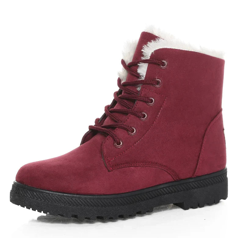 Women's Boots 2023 Winter Boots With Fur Low