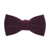 Navy Blue Black Velvet Bowties For Man Bowtie