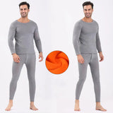 Men Thermal Underwear Set Unisex Winter Warm Underwear