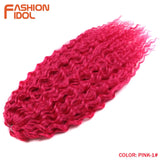 Ariel Hair Synthetic Twist Crochet Curly Hair 24