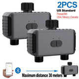 Smart 2 Zone Watering Timer Bluetooth WIFI Garden