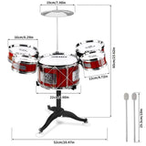 Kids Drum Set Musical Toy Drum Kit for