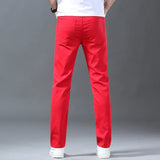 New Men's Pants Trend Temperament Casual Denim Jeans