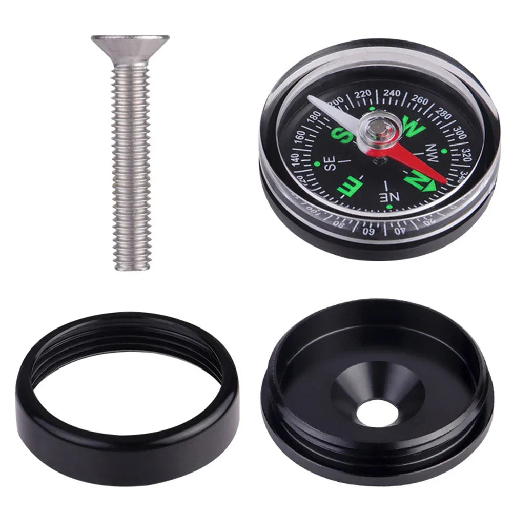 Handlebar Compass Lightweight Hiking Compass Waterproof Motorcycle Compass