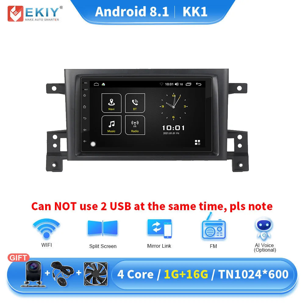 EKIY KK5 Car Radio Stereo For Suzuki Grand