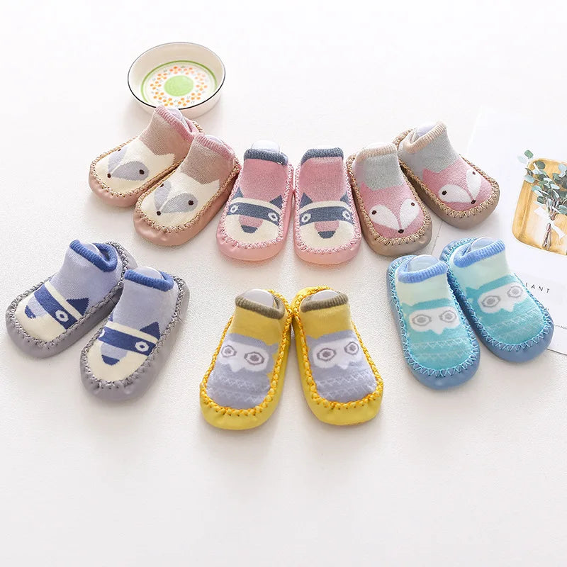 Baby Socks Shoes Infant Cute Cartoon Kids Boy