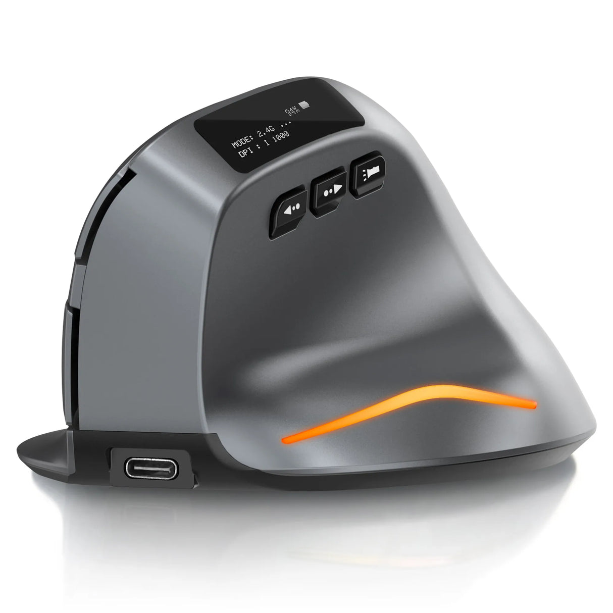 Lefon Bluetooth Vertical Mouse Wireless Ergonomic Mice with