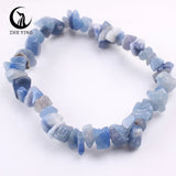 Stretch Natural 5-8mm Chips Bead Bracelet Healing Crystal