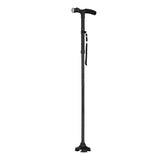 Foldable Telescopic Crutch With LED for Elderly Height