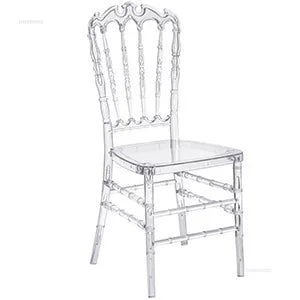 Home Transparent Dining Chair Hotel Crystal Chair Commercial