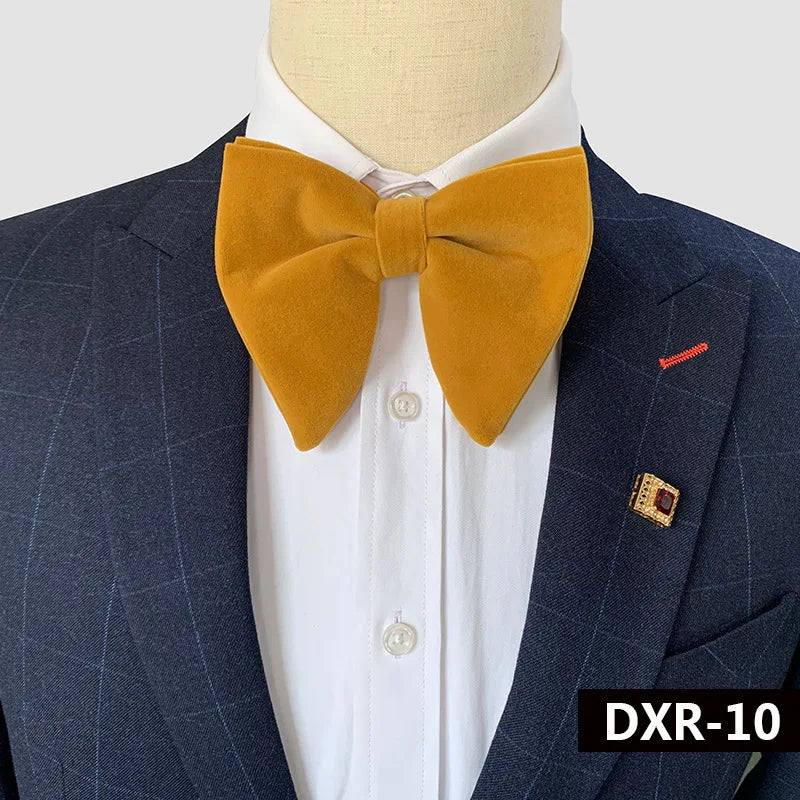 Good Quality Velvet Bow Tie For Men Gentleman
