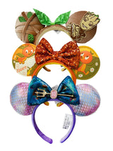 Disney Mickey Mouse Ear Headband Green Mermaid Hair