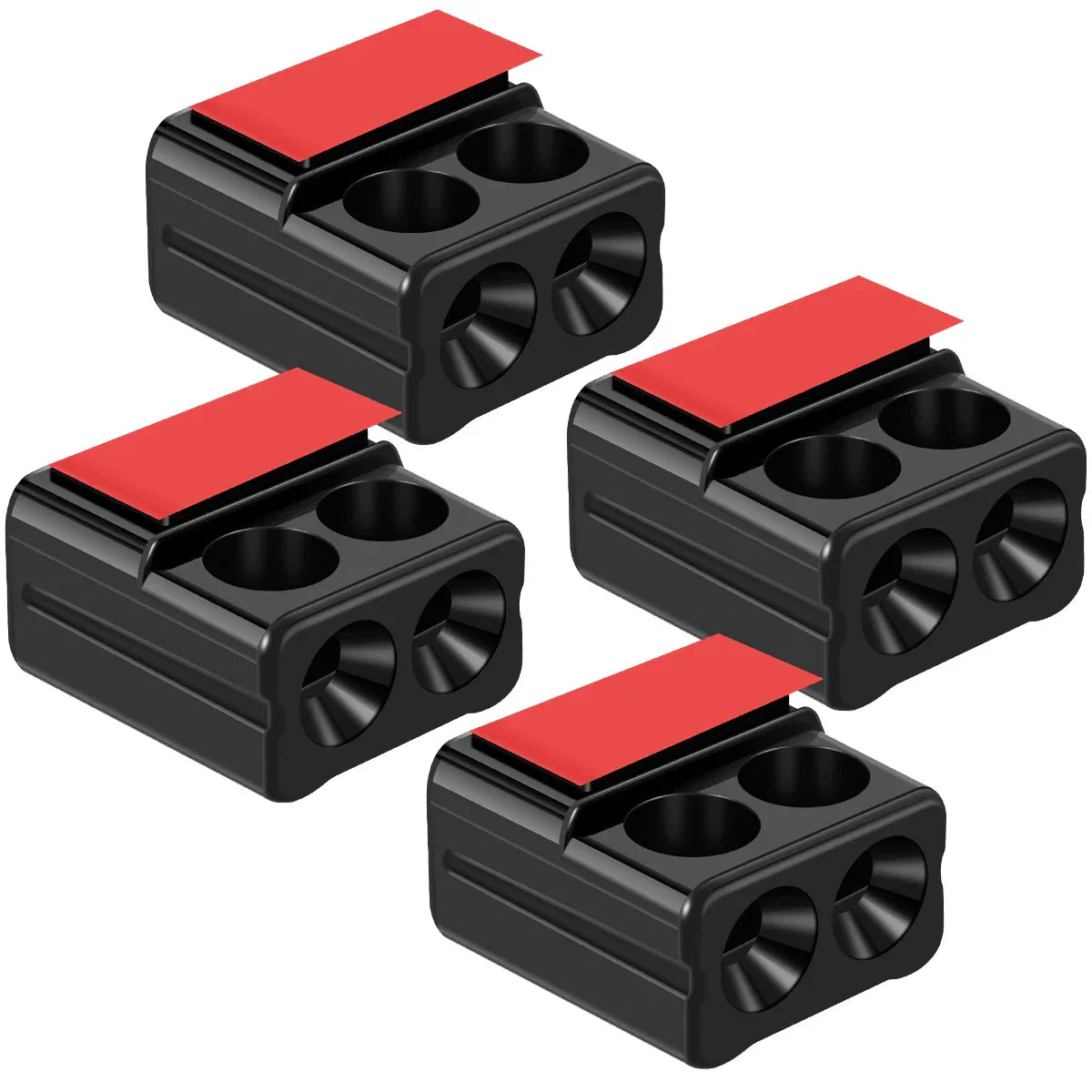4Pcs Car Ultrasonic Physical Sirens Warning Whistle Device