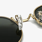 LeonLion 2023 Round Retro Sunglasses Men Round Vintage