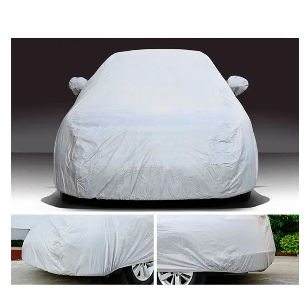 S/M/L/XXL Car Cover Anti-UV Waterproof Dust-proof Car Covers Indoor Outdoor Universal For Hatchback Sedan Vehicle Accessories