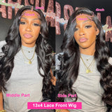 40 Inch 13x4 13x6 HD Body Wave Lace