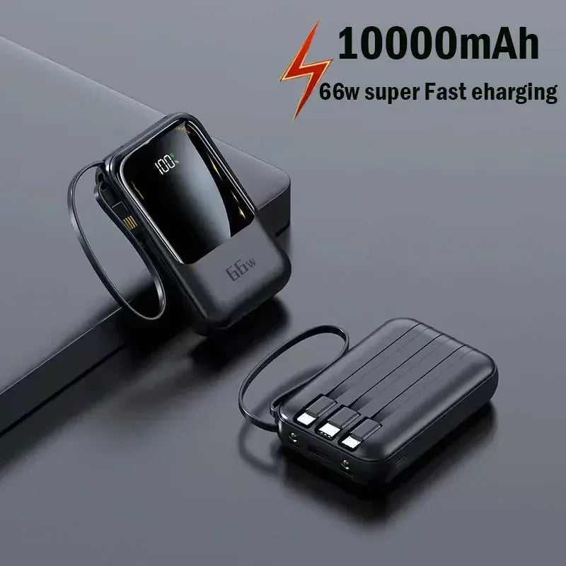 50000mAh Mobile Power Supply With BuiltIn Cable 66W