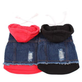 Dog Cat Jacket Vest Denim Pet Puppy Coat