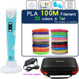 Creative 3D Printing Pen for Kids - LCD