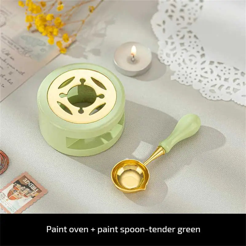 Wood Stove Seal Spoon Decoration Gift DIY Craft
