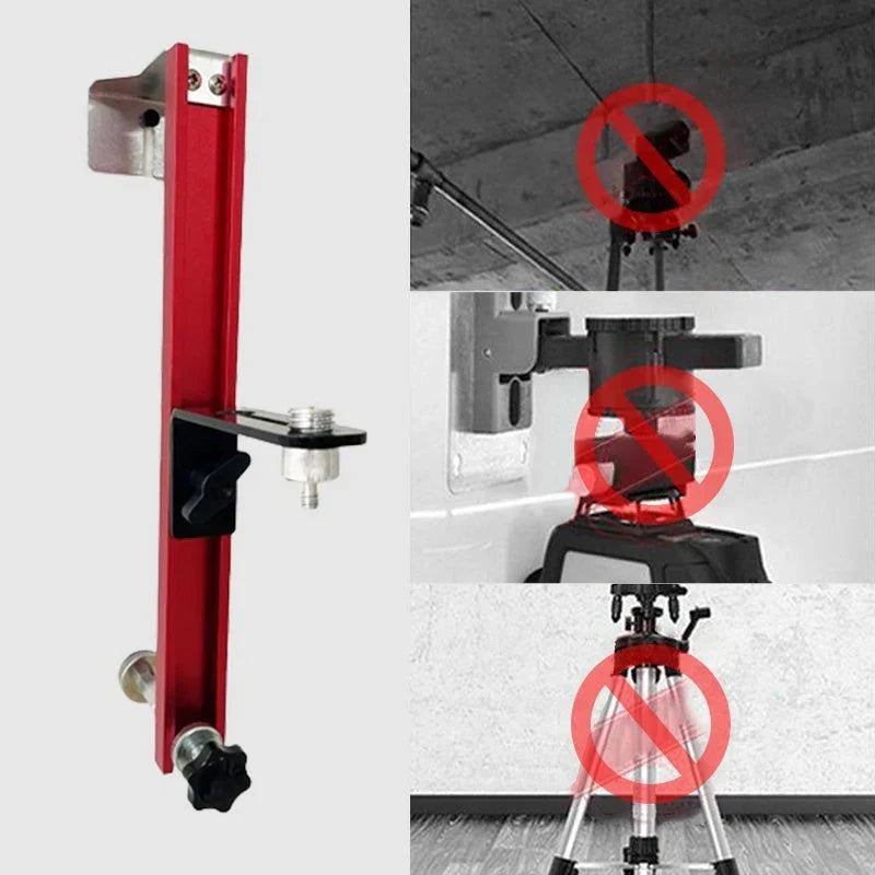Universal Laser Level Wall Mount Bracket Adjustable Multi-functional