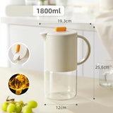 GIANXI Transparent Glass Water Jar For Home And