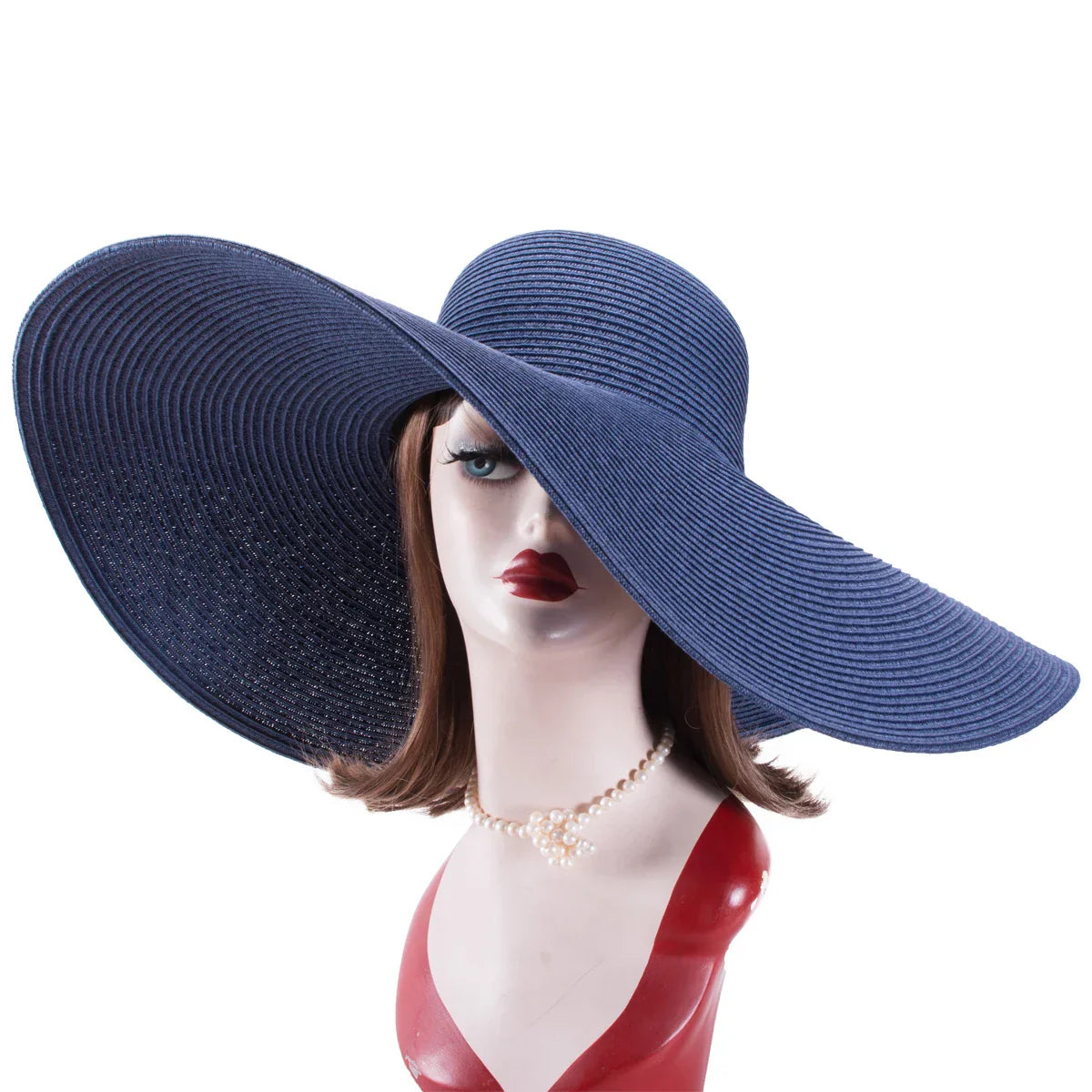 Lawliet 7.1''/18cm Foldable Oversized Huge Wide Brim Sun