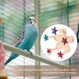 Parrot Toy Bird Perches for Cockatiels Parakeet Cage