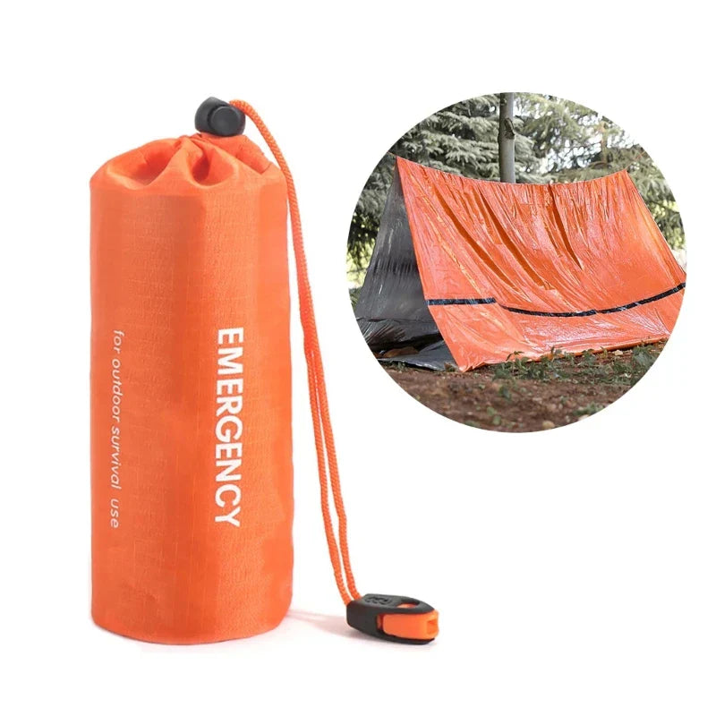 Outdoor Survival Tent 2 Person Emergency Shelter Tube