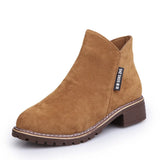 Shoes Women 2022 Fashion Thick Sole Ankle Boots