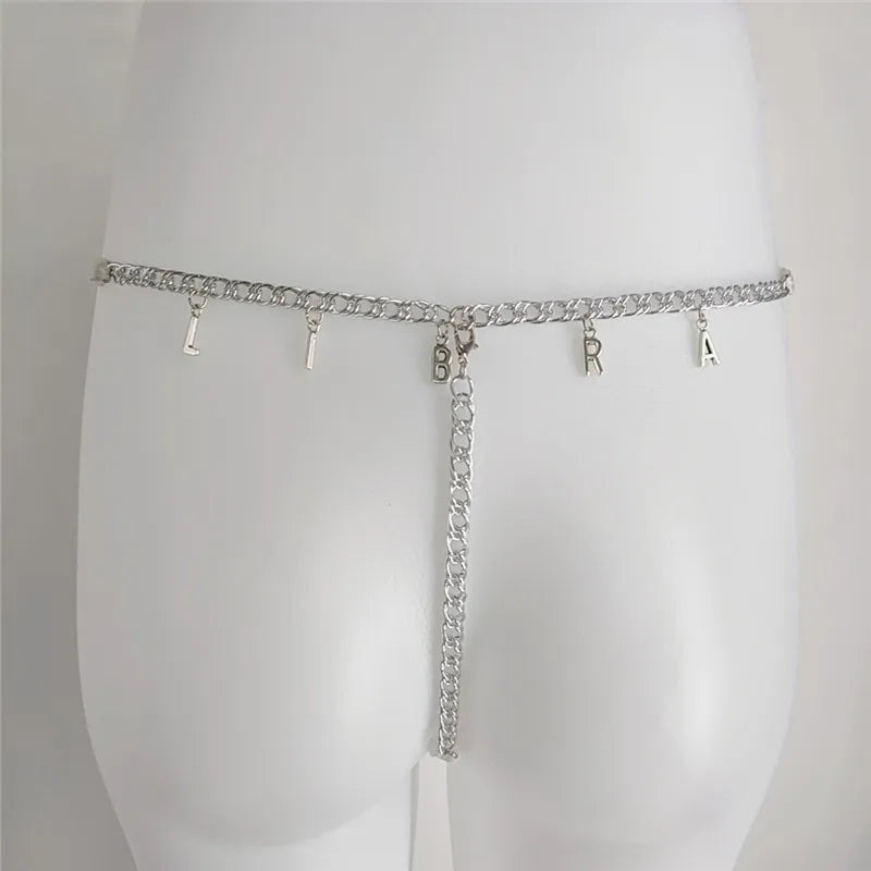 DODOAI Custom Sexy Waist Body Chain For Women