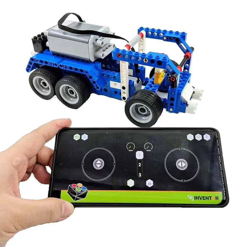 Diy Technical RC APP Programmable Motor 6-wheeled Truck