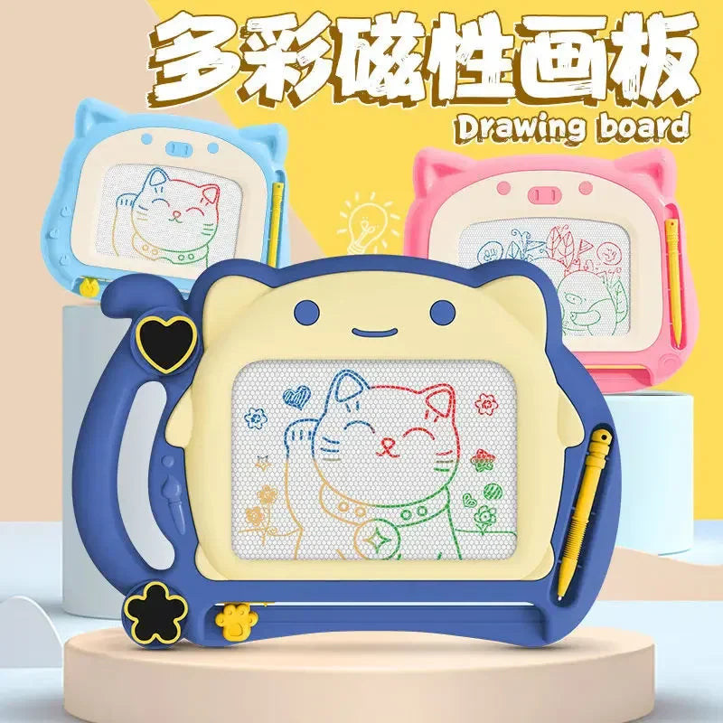 Montessori Toys Baby Magnetic Blackboard Learning Paint Magnetic