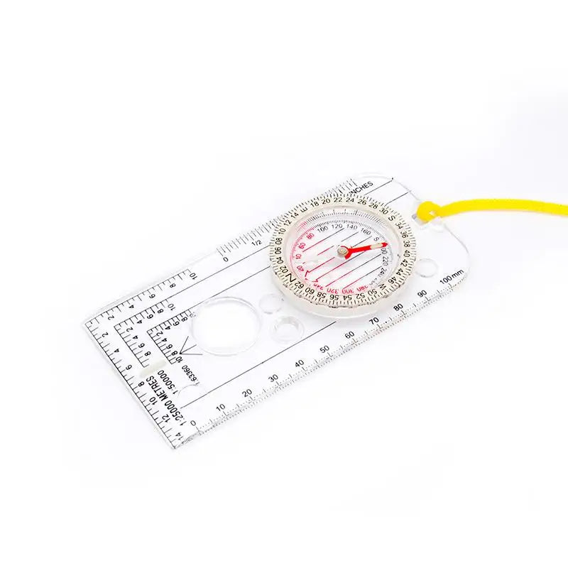 Drawing Scale Compass Navigation Map Reading Ruler Outdoor